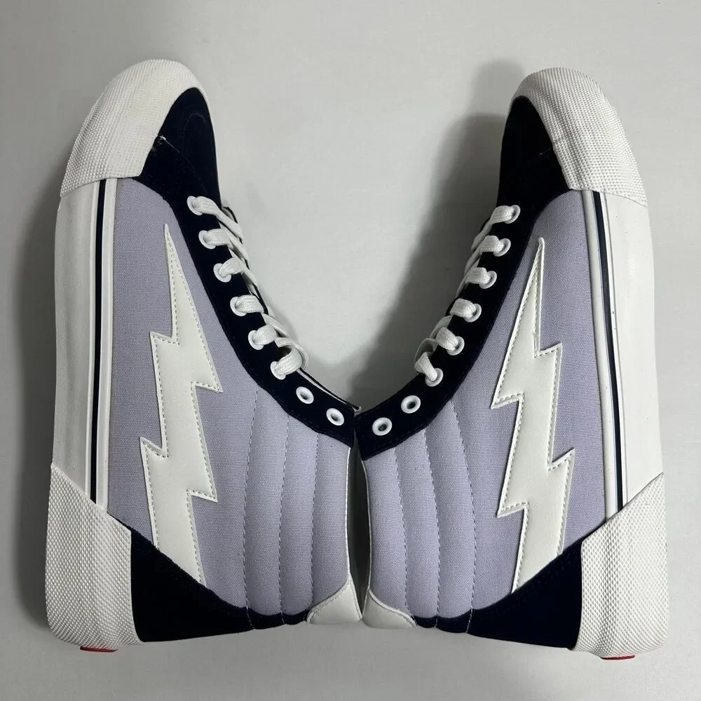 NIB  Revenge X Storm Vol. 2 Hi-Top Sneakers Lilac/Dark Navy Mens Size 10